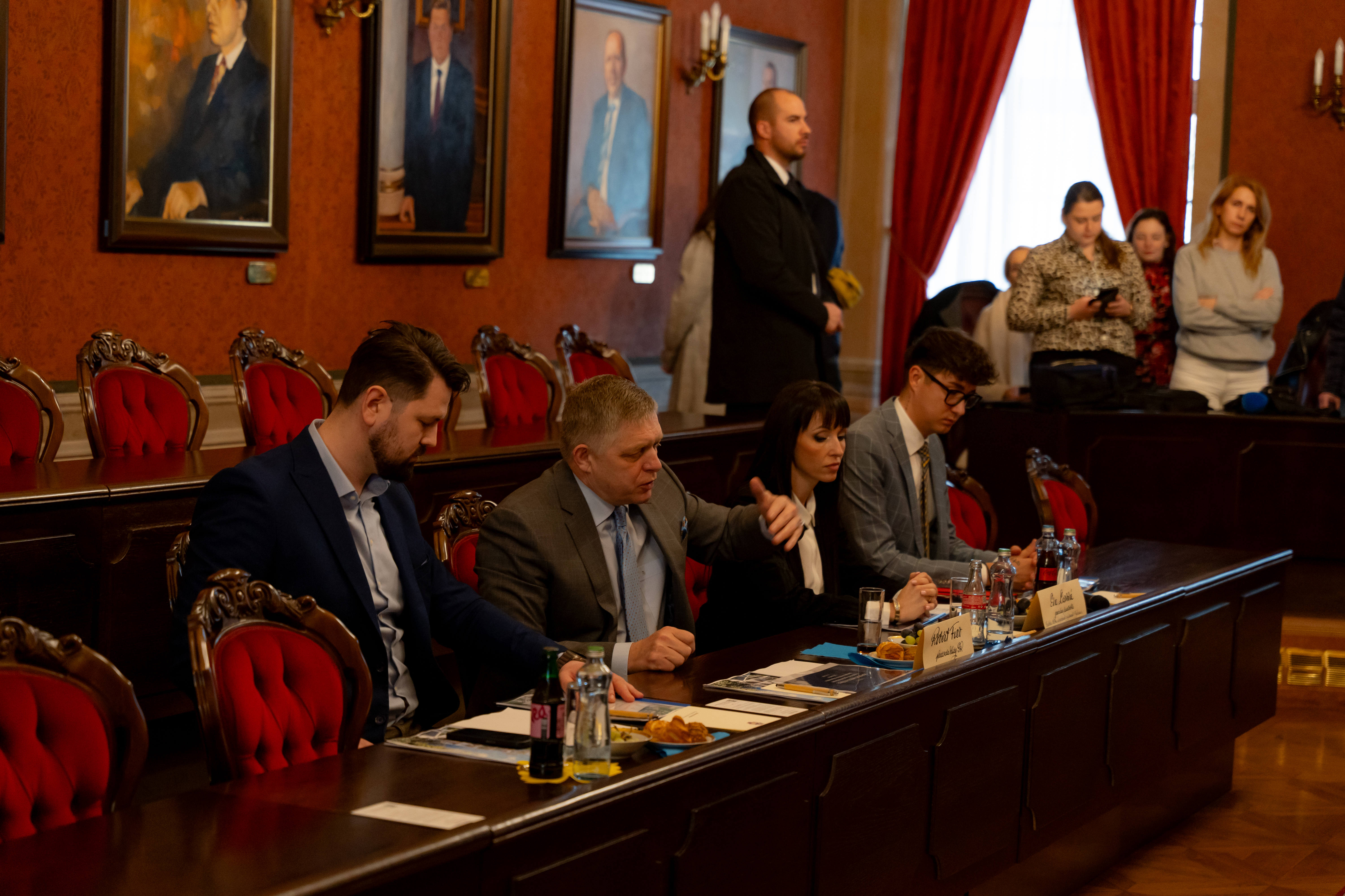 Pracovne stretnutie s predsedom Narodnej rady Slovenskej republiky-26